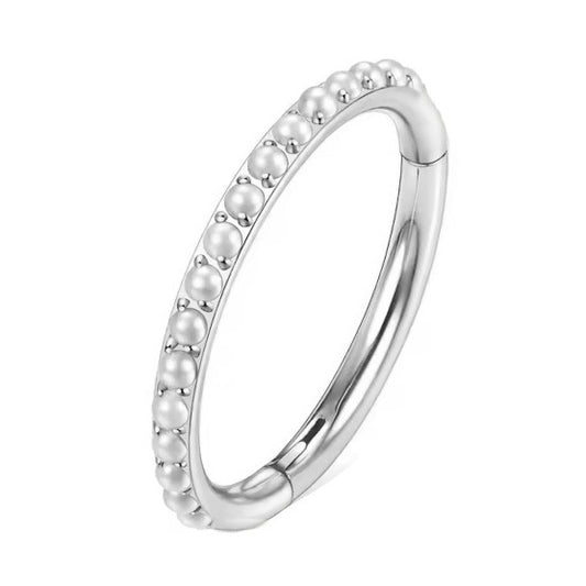Clicker Tiffany Plateado