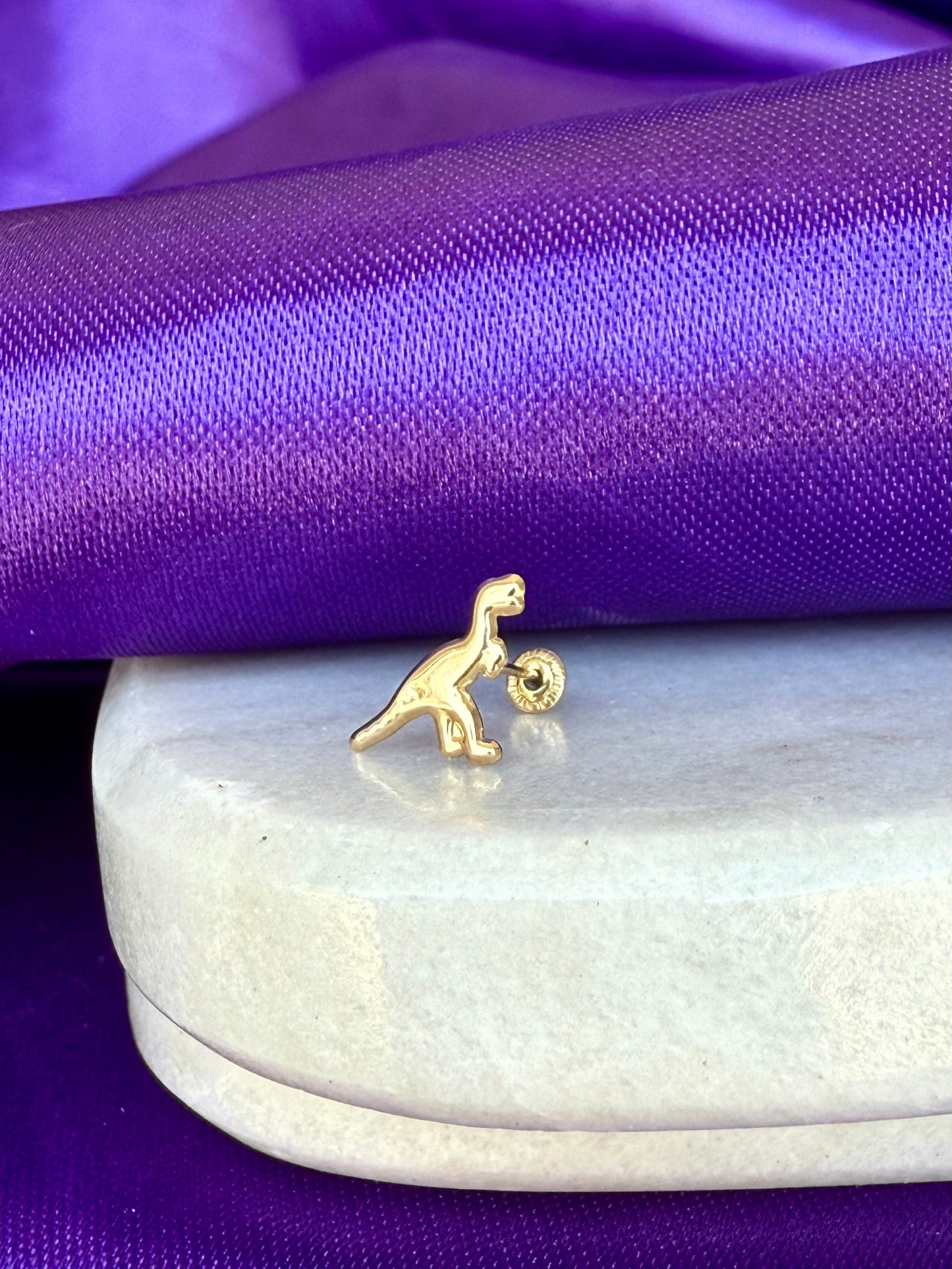 Dinosaurio Oro 10k