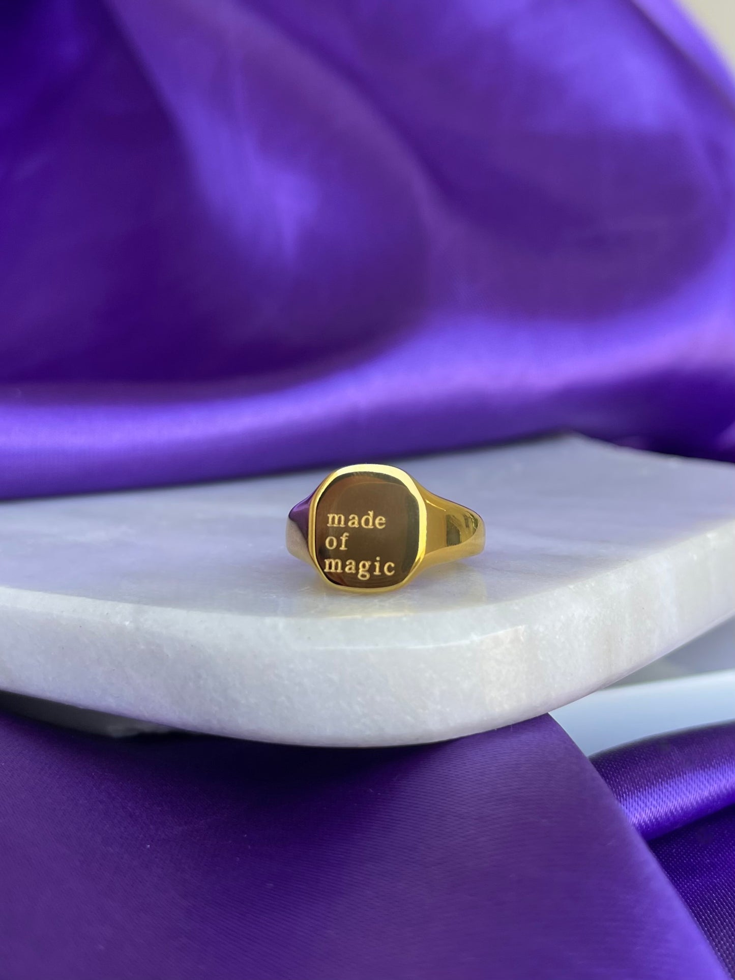 Anillo "Made of Magic"