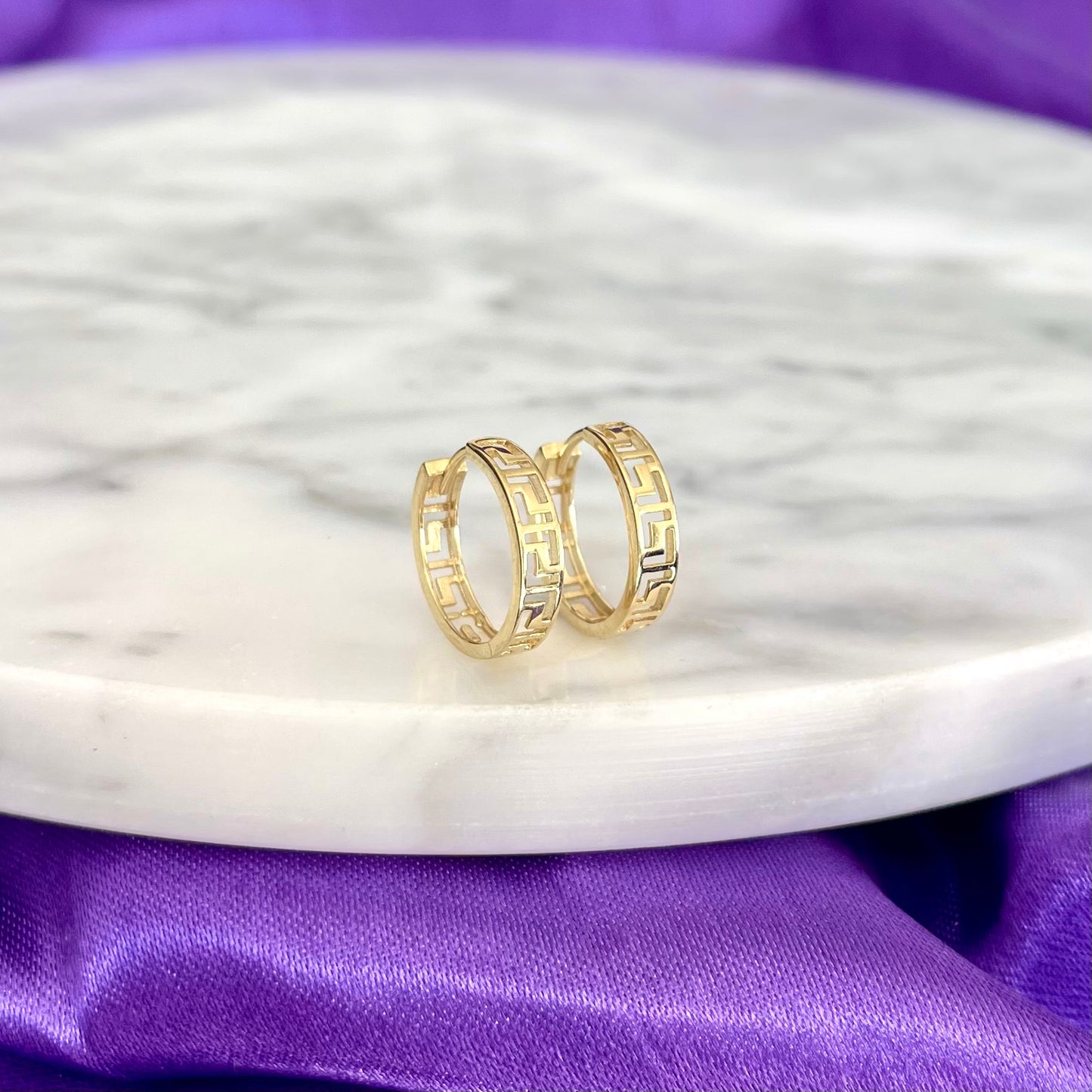 Hoops Grecia Oro 10k