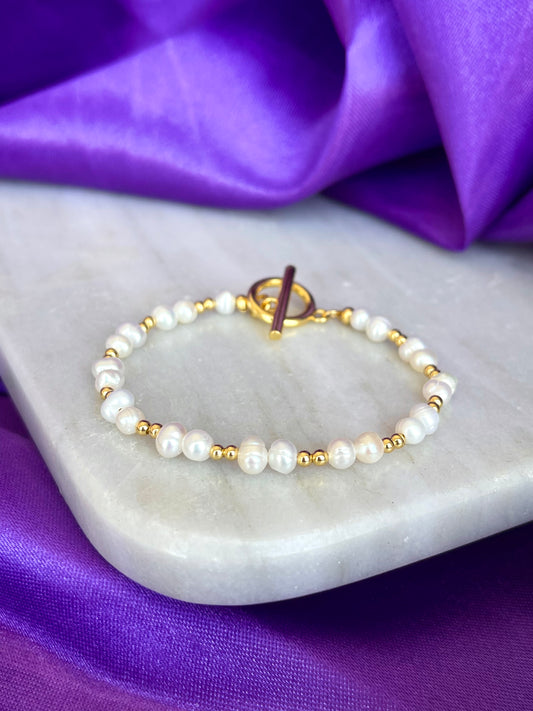 Pulsera Perlas Cultivadas
