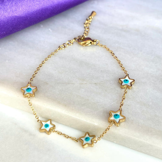 Pulsera Estrellas Iris