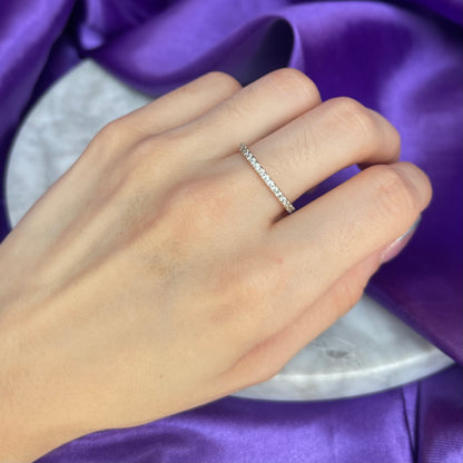 Anillo Brillos mini Oro 10k