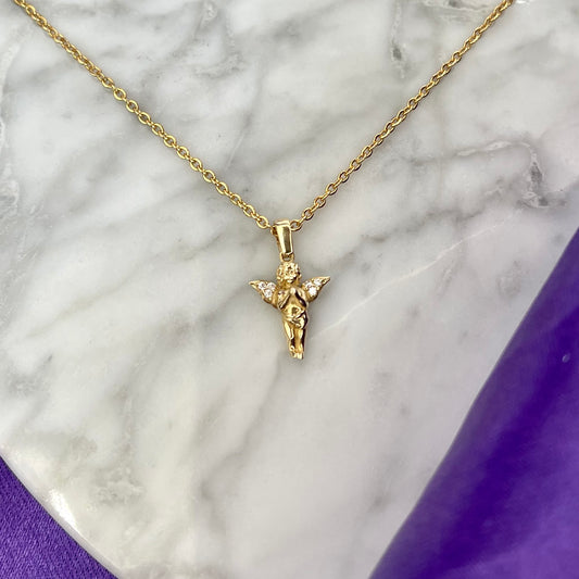 Dije Ángel de Oro 10k