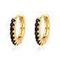 Hoop Brillos Negro