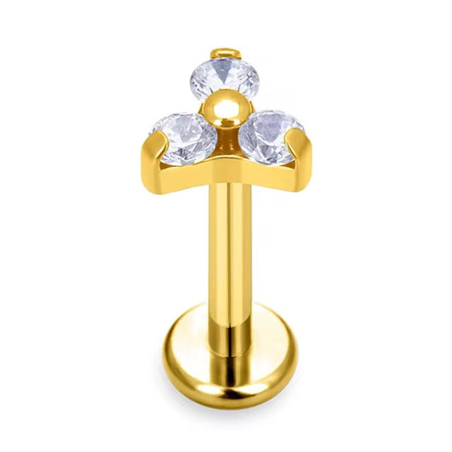 Trebol Dorado Titanio Diseño
