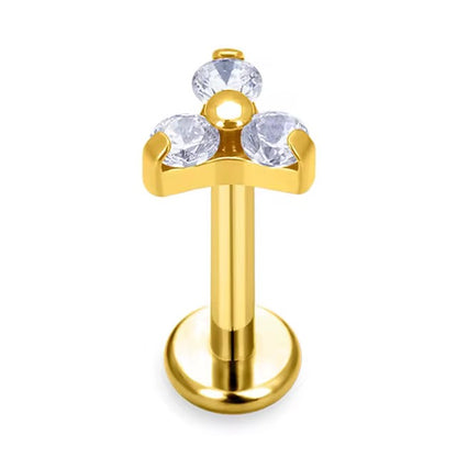 Trebol Dorado Titanio Diseño