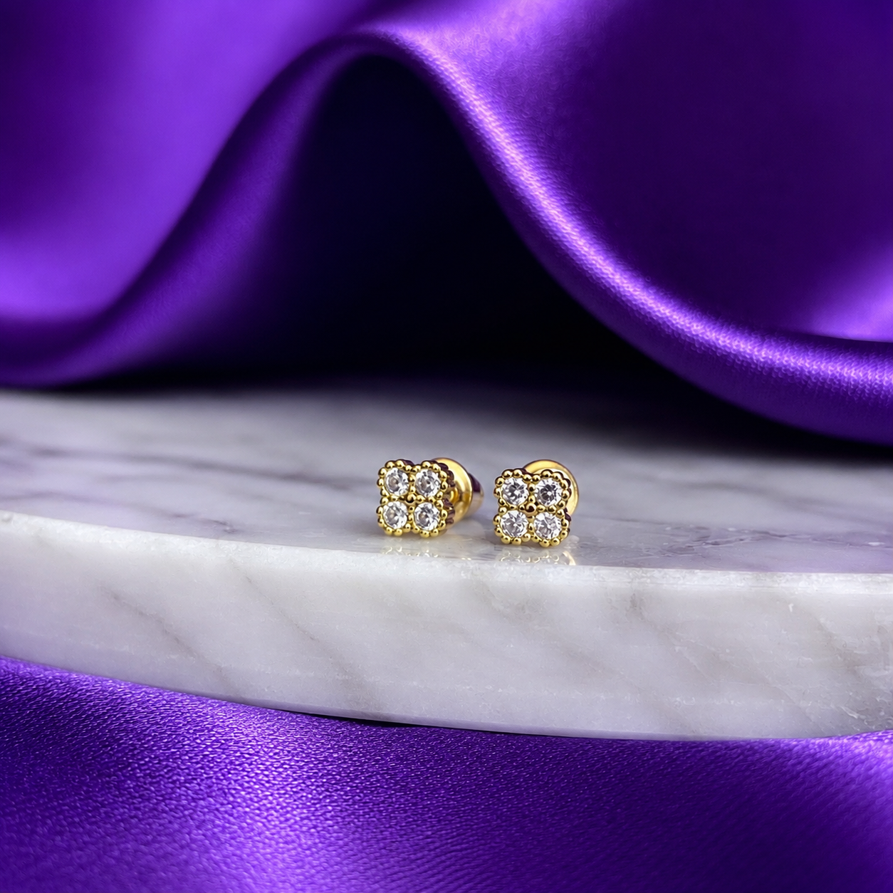 Broquel Lucky Chapa de Oro 22k