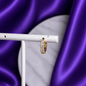 Hoop Bijou Chapa de Oro 22k