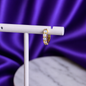 Hoop Opalia Chapa de Oro 22k