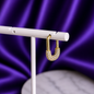 Hoop Candado Chapa de Oro 22k