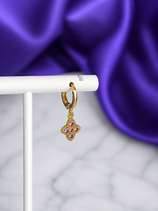 Hoop Pinky Chapa de Oro 22k
