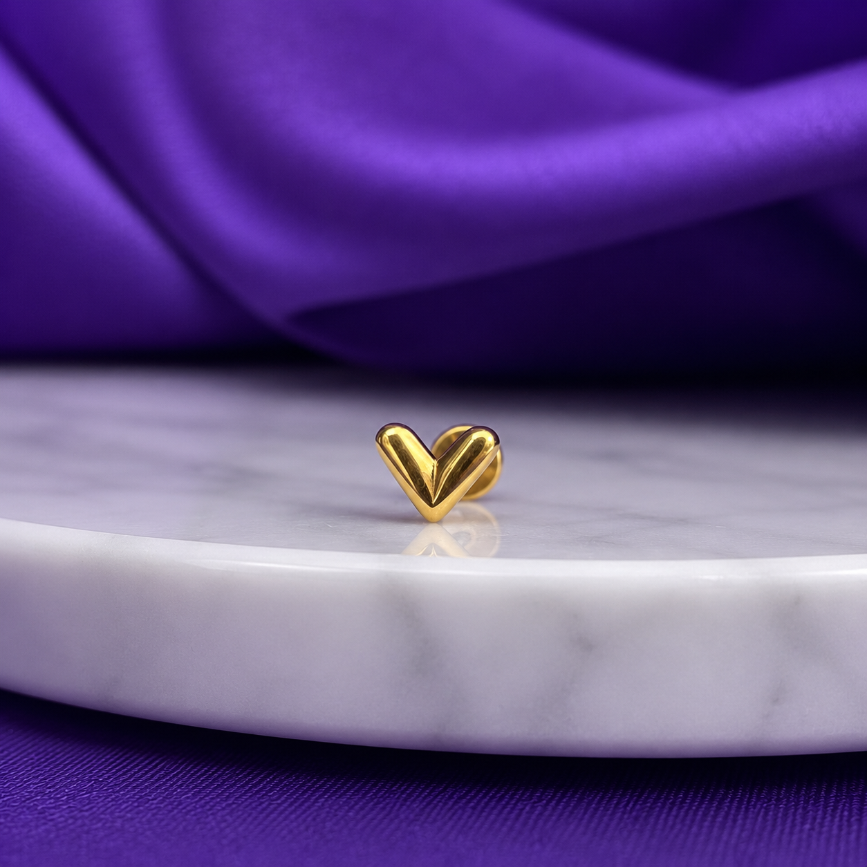 Corazón Fancy Titanio Diseño