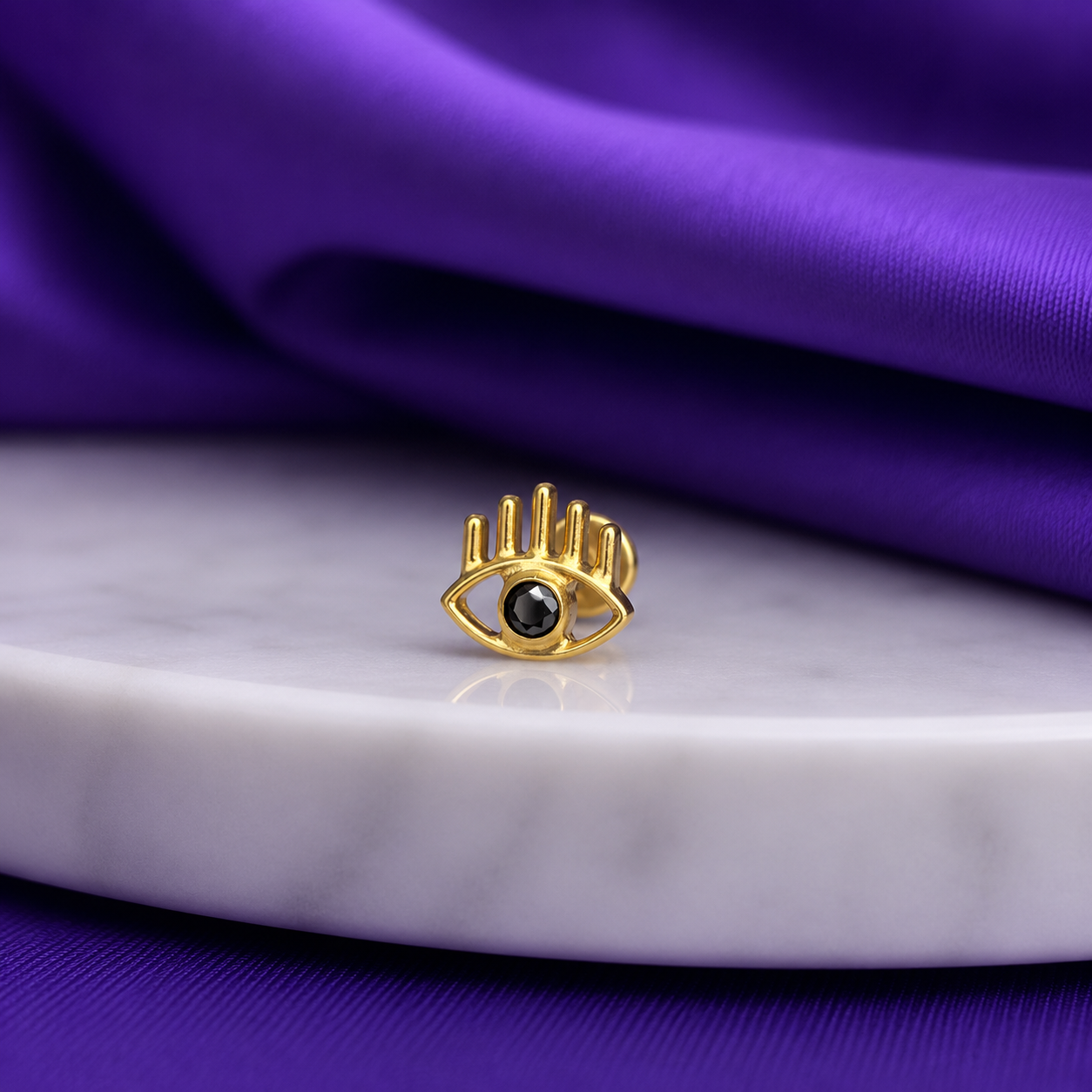 Ojo Dorado Titanio Diseño