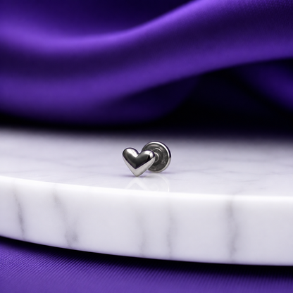 Corazón Mini Titanio Diseño