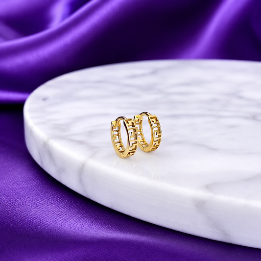 Hoops Grecia Oro 10k