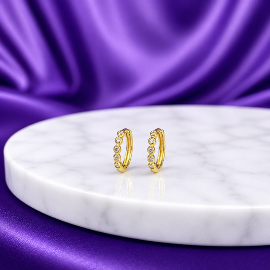 Hoops Chérie Oro 10k