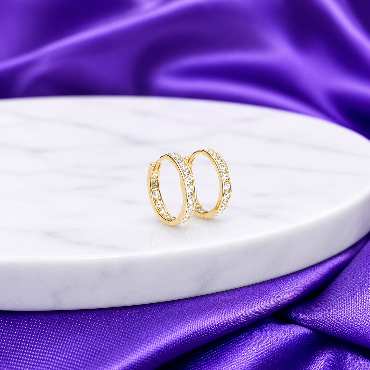 Hoops Venecia Oro 10k