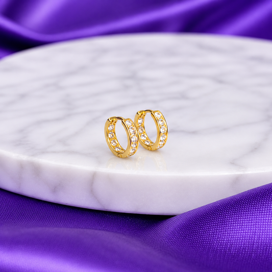 Hoops Glow Oro 10k