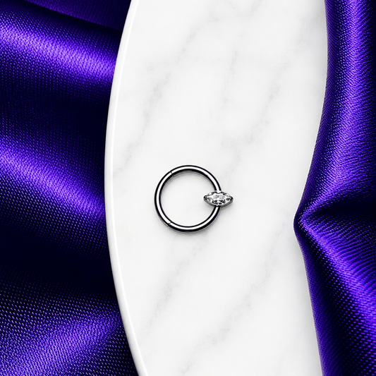 Clicker Emma Diseño Titanio Plateado