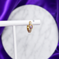 Hoop Moradia Chapa de Oro 22k