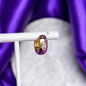 Hoop Gema Chapa de Oro 22k