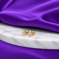 Broquel Marquise Chapa de Oro 22k