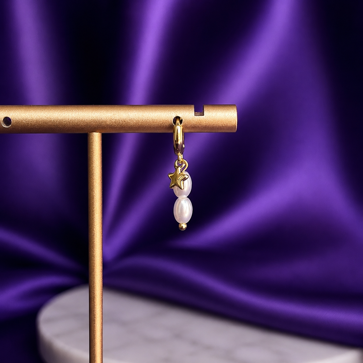 Hoop Stella Pearl