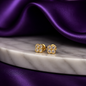 Broquel Lucky Chapa de Oro 22k