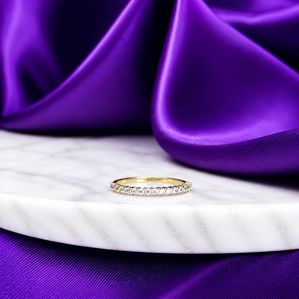 Anillo Brillos mini Oro 10k