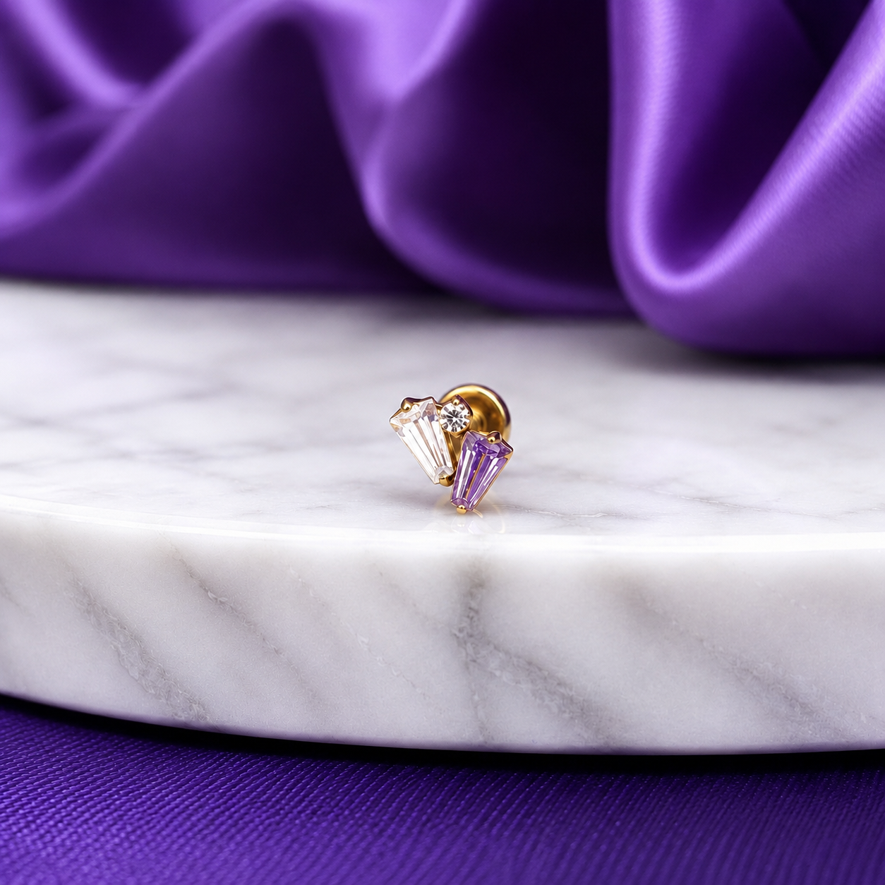 Aura Morada Titanio Dorado