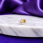 Estrella diseño Grande Titanio Dorado