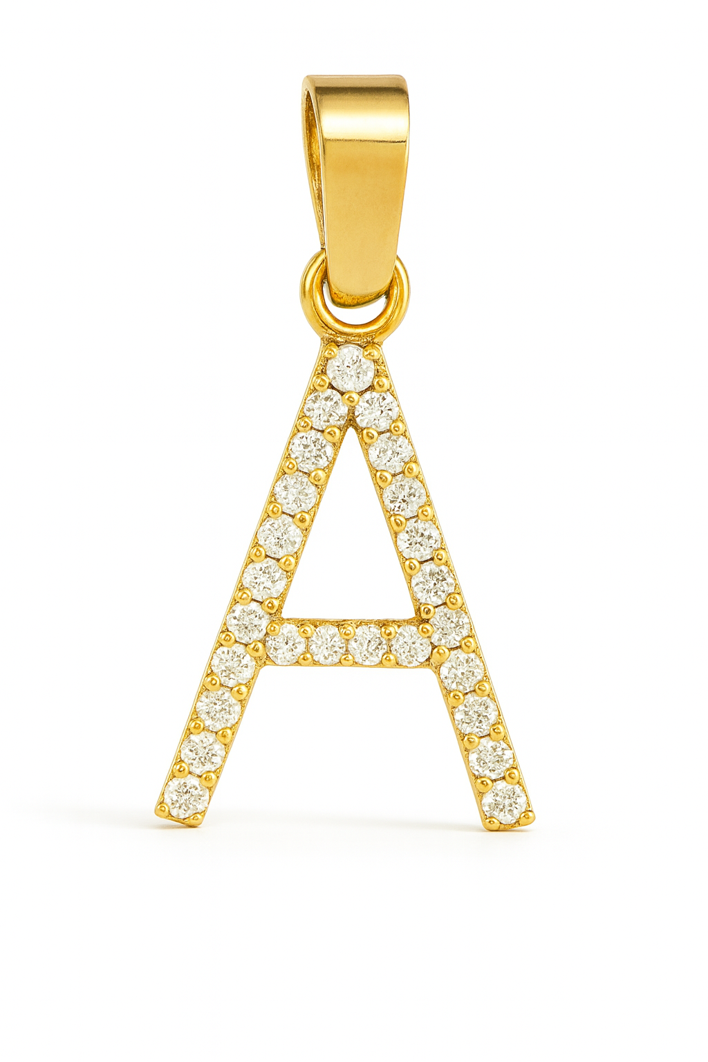 Dije Inicial "A" Med Oro 10k