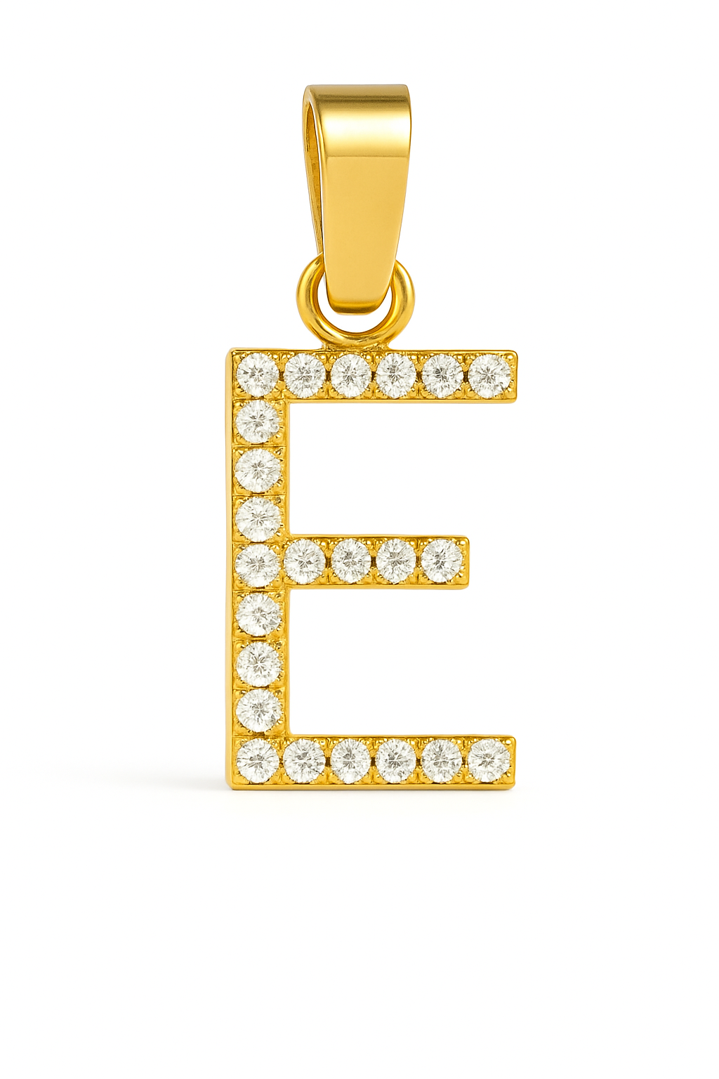 Dije Inicial "E" Med Oro 10k